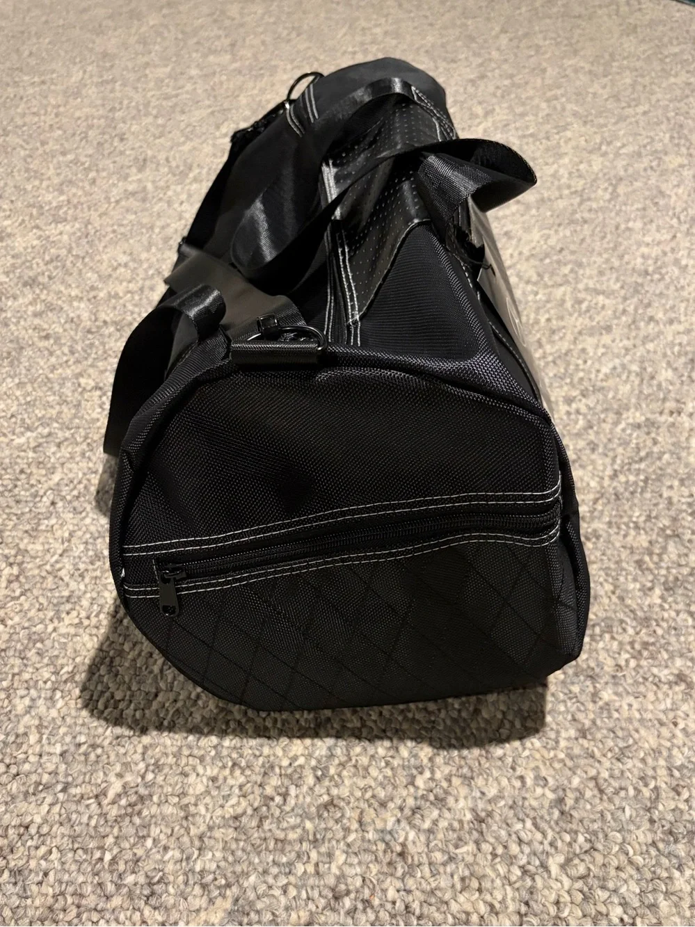 Mercedes Benz Black Duffel/Overnight Bag